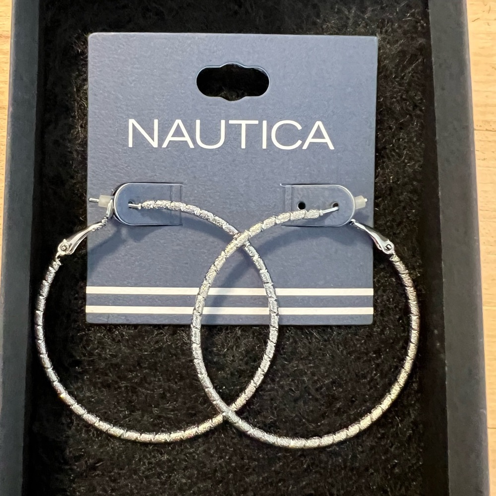 Silver Hoop Earrings